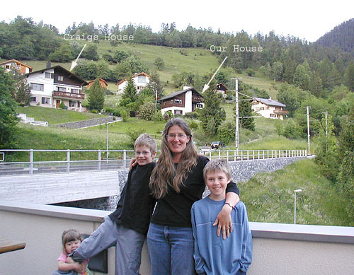 9h-karyn,Logan and Daivid on the Grischuna patio